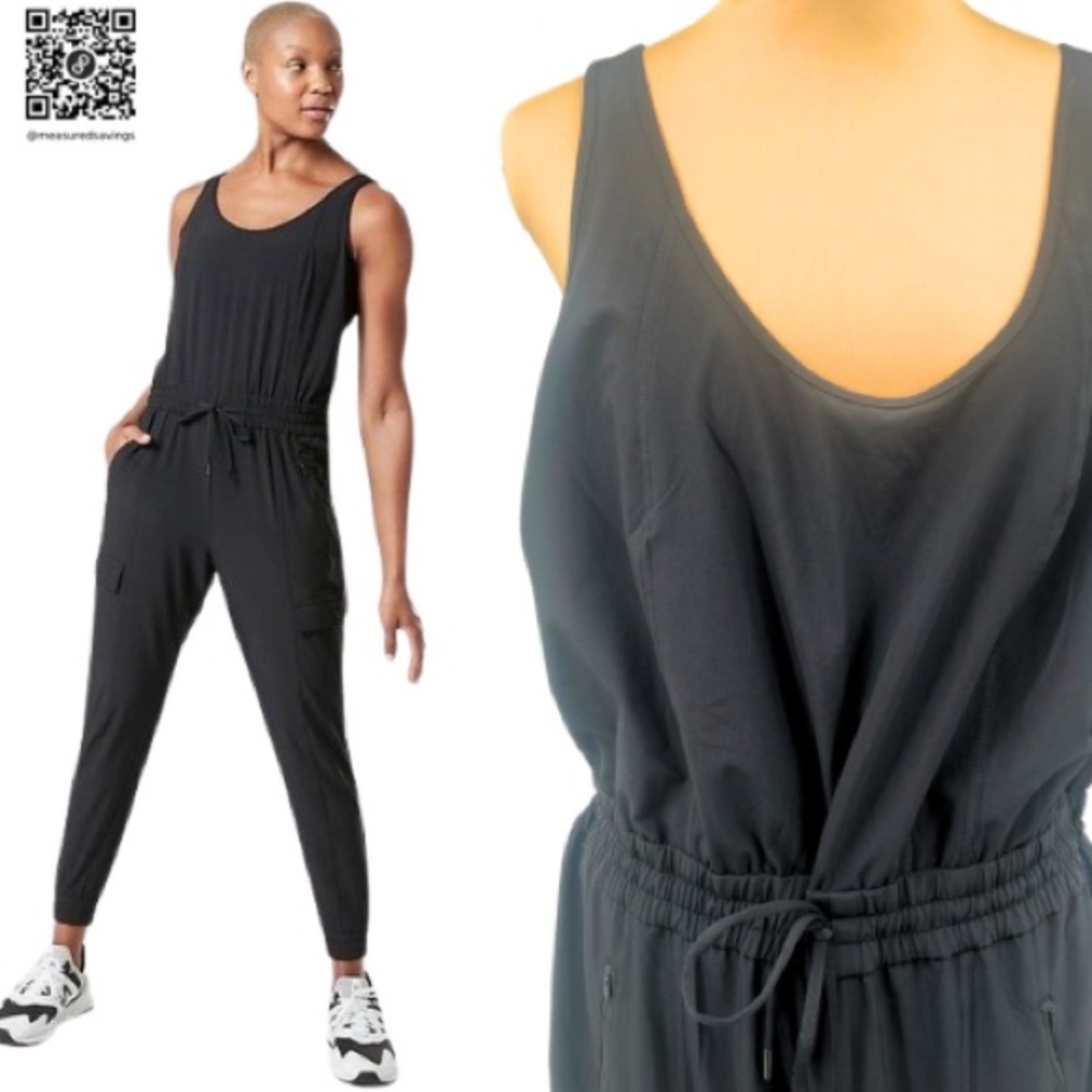 Athleta (Large - NWT) Unbound Black Jumpsuit